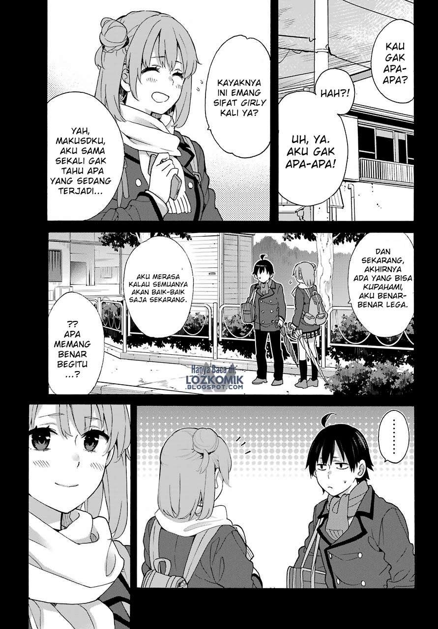 Yahari Ore no Seishun Love Comedy wa Machigatteiru.: Monologue Chapter 75 Gambar 7