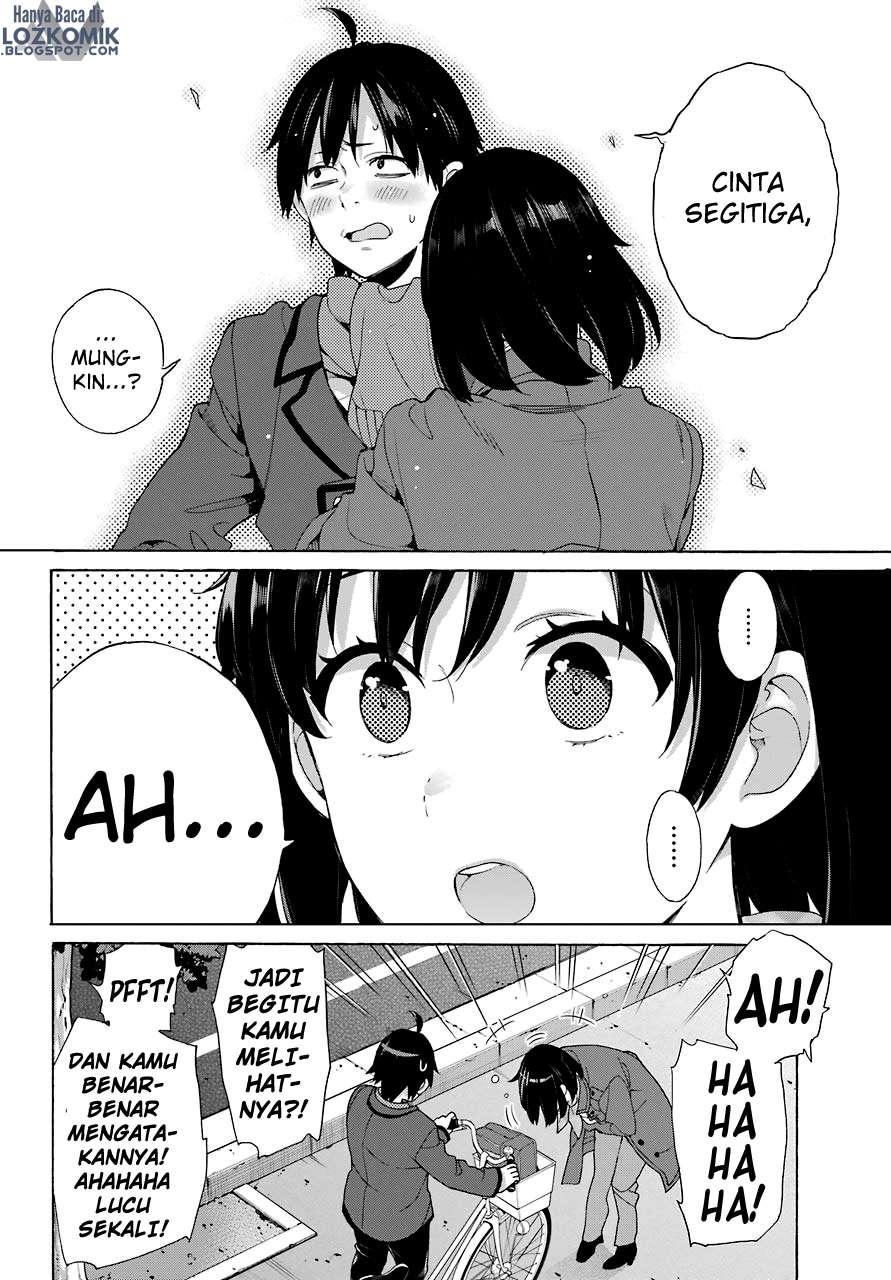 Yahari Ore no Seishun Love Comedy wa Machigatteiru.: Monologue Chapter 73 Gambar 27