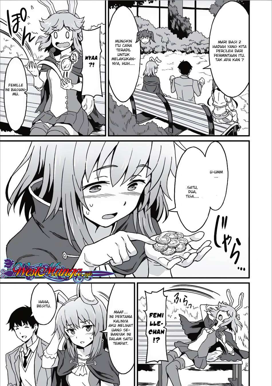 Taberu dake de Level-Up! Damegami to Issho ni Isekai Musou Chapter 05 Gambar 31