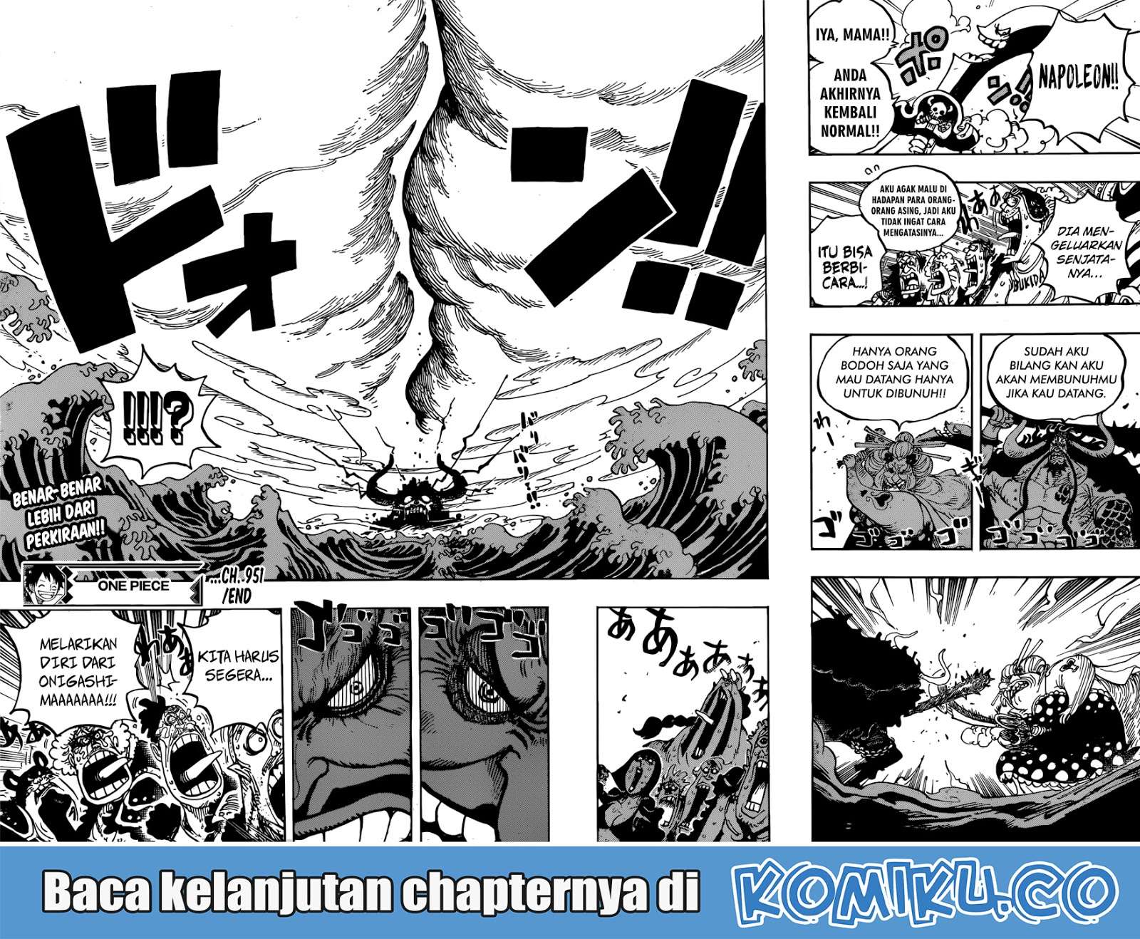 One Piece Chapter 951 Gambar 17