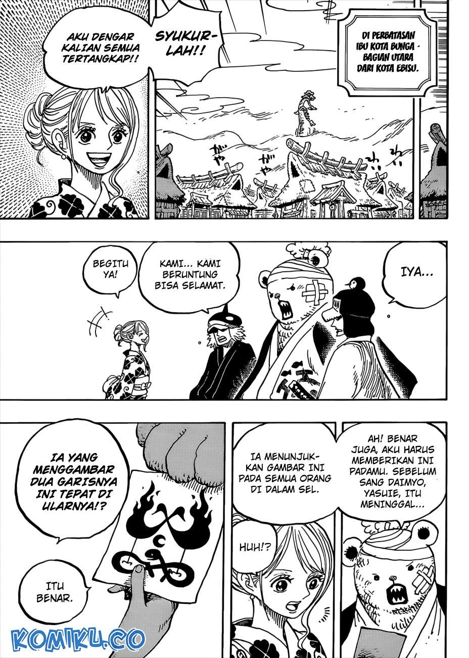 One Piece Chapter 951 Gambar 8