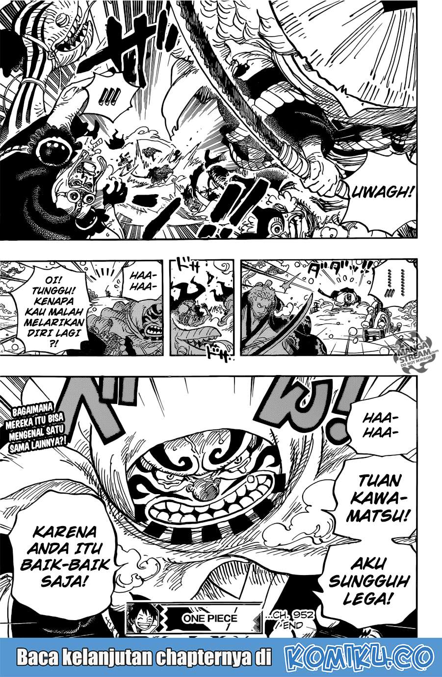 One Piece Chapter 952 Gambar 18