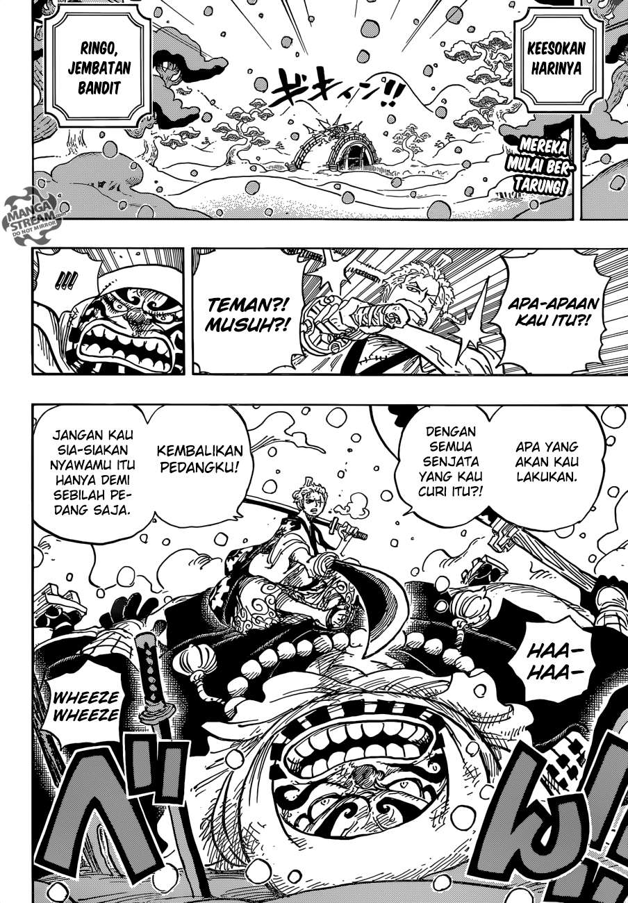 One Piece Chapter 952 Gambar 3
