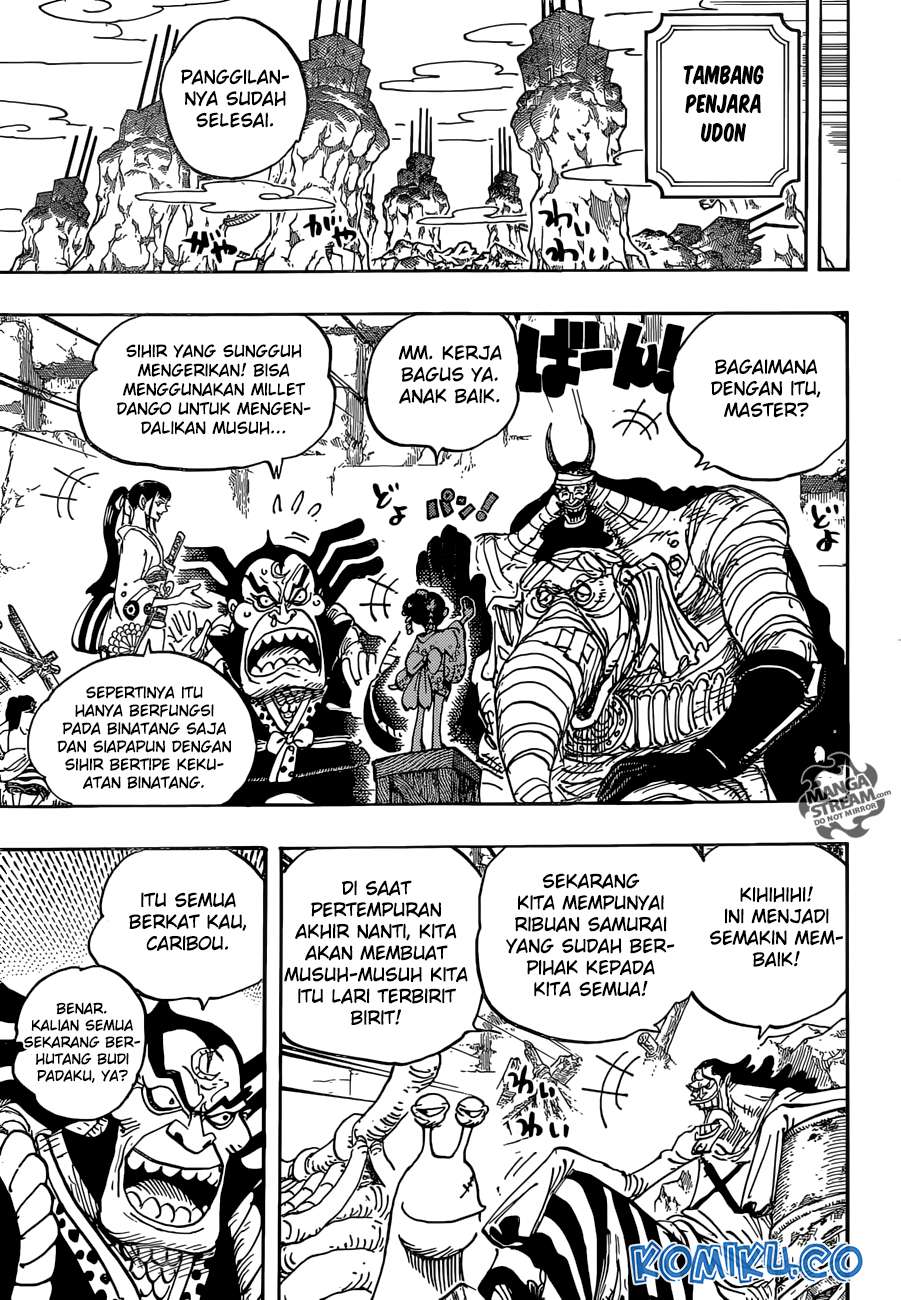 One Piece Chapter 952 Gambar 8
