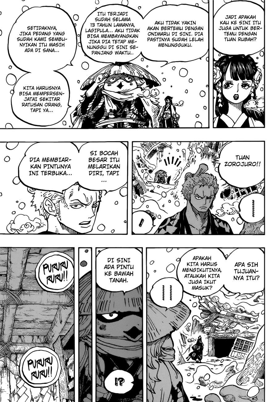 One Piece Chapter 953 Gambar 15