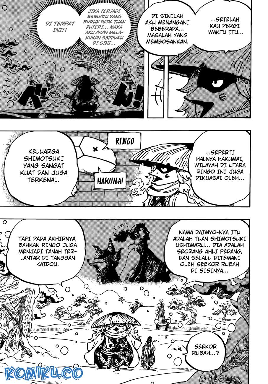 One Piece Chapter 953 Gambar 6
