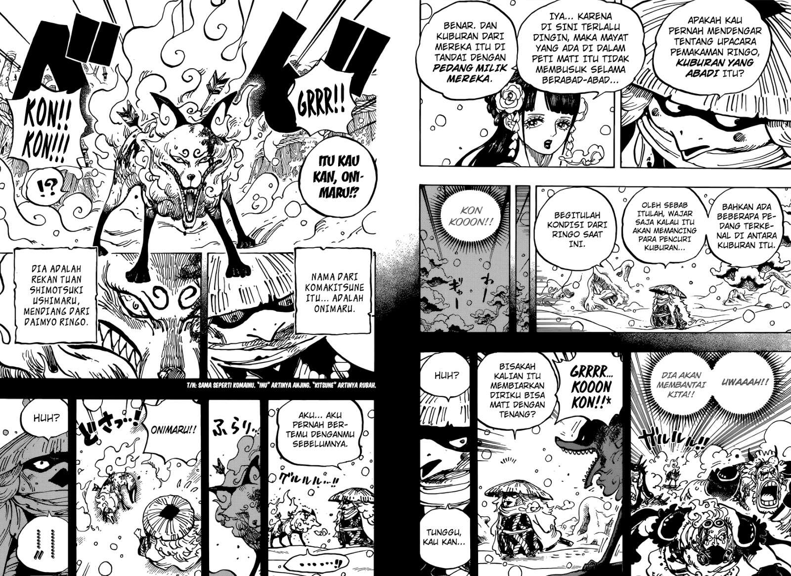 One Piece Chapter 953 Gambar 7