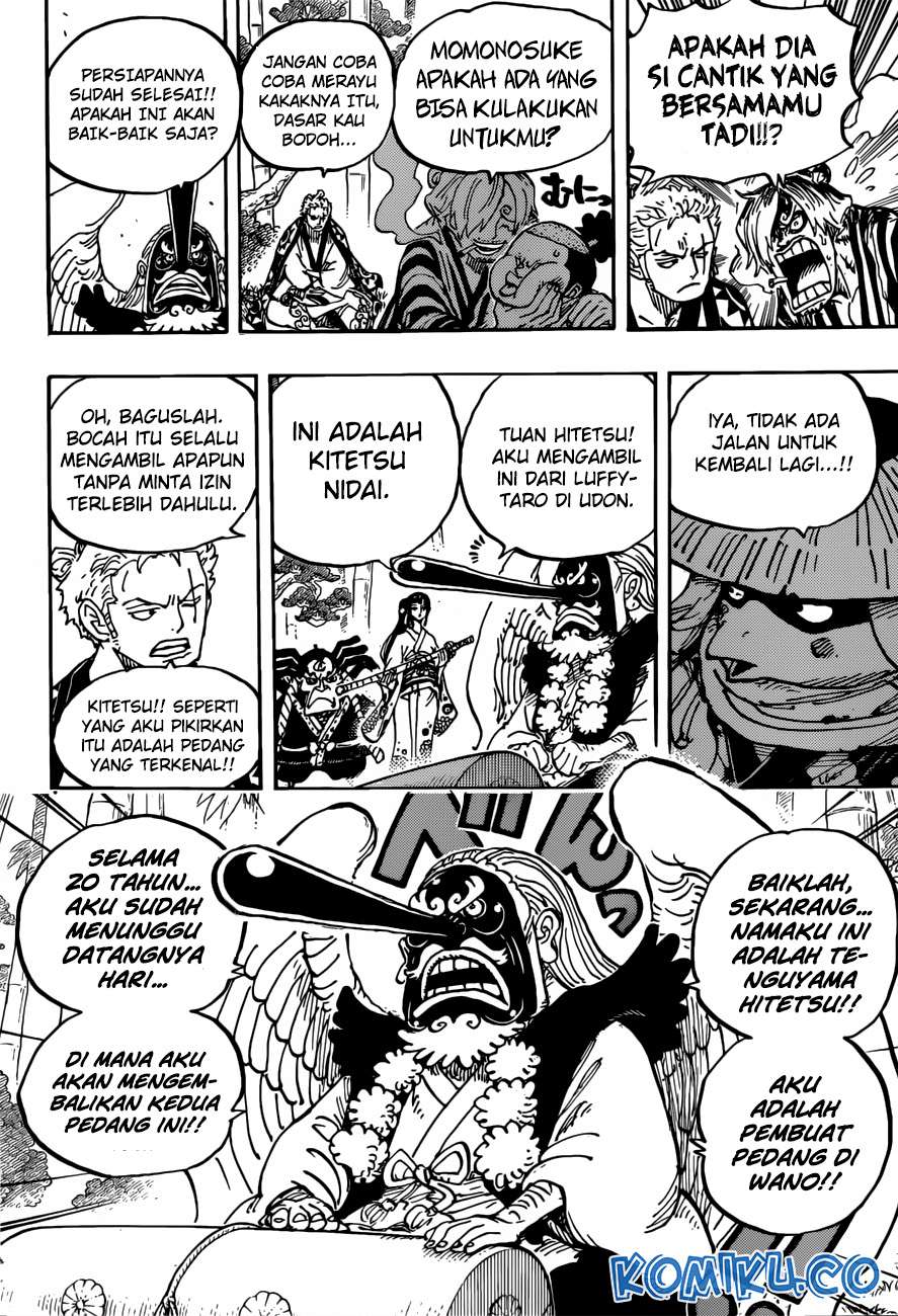 One Piece Chapter 955 Gambar 5