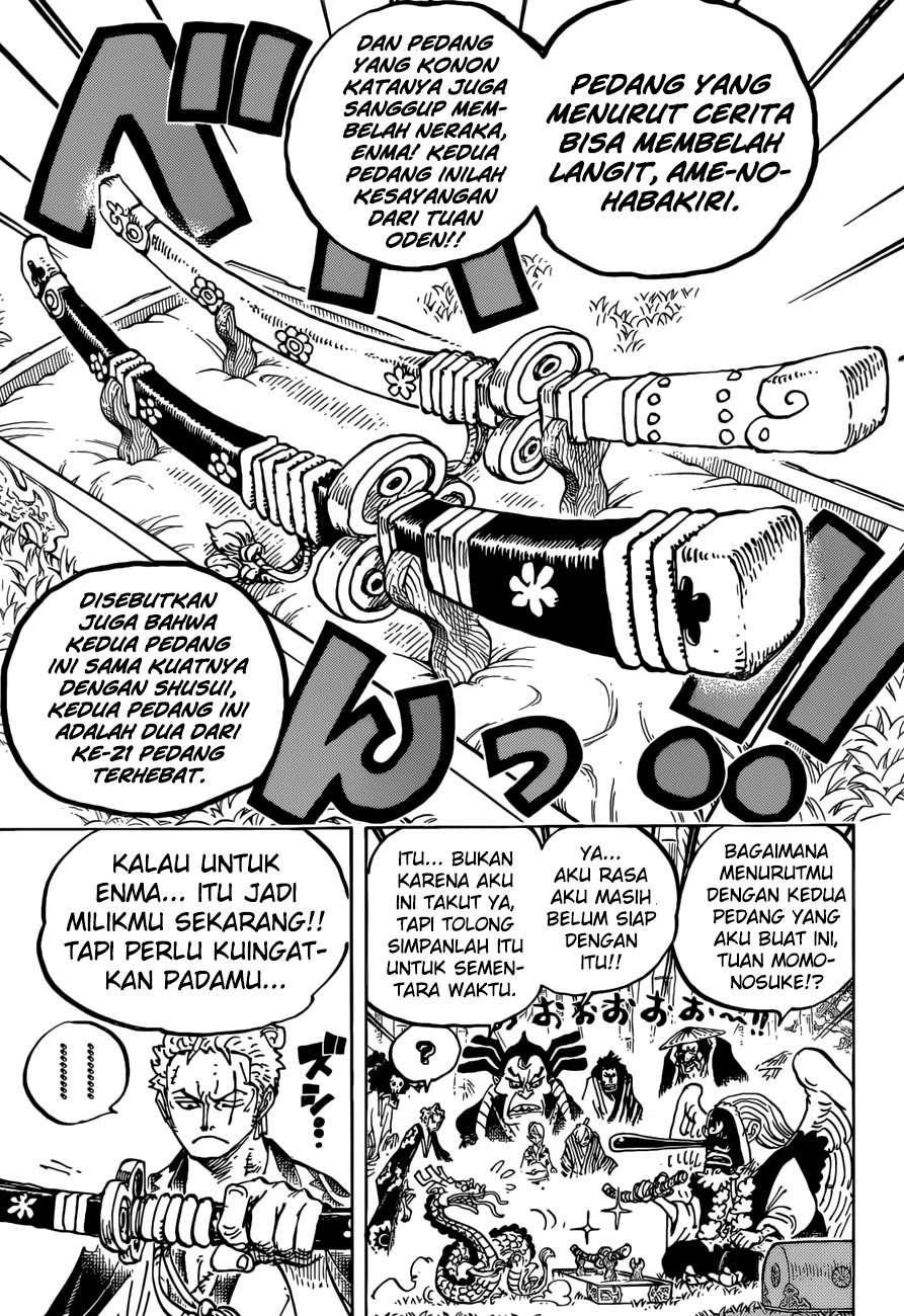 One Piece Chapter 955 Gambar 6