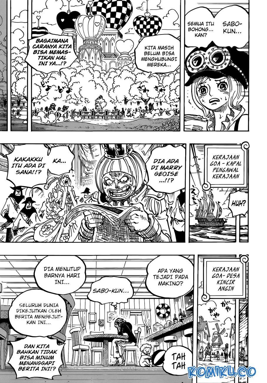 One Piece Chapter 956 Gambar 10