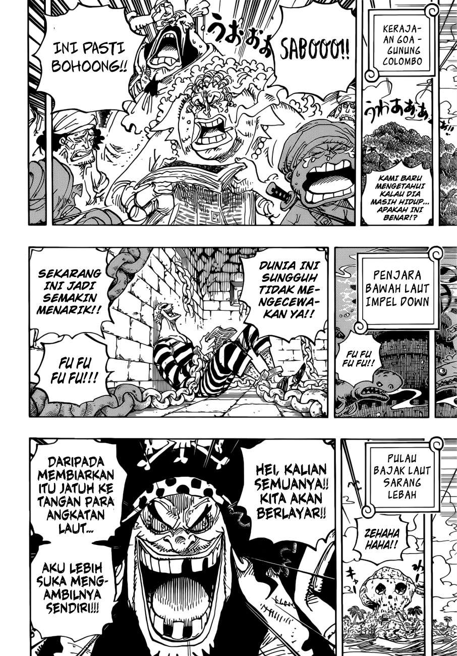One Piece Chapter 956 Gambar 11