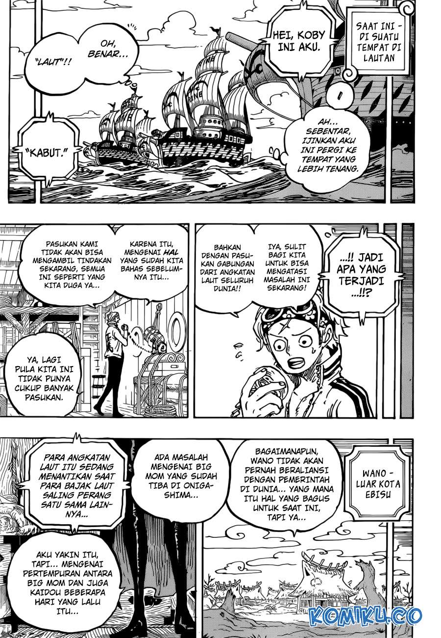 One Piece Chapter 956 Gambar 12
