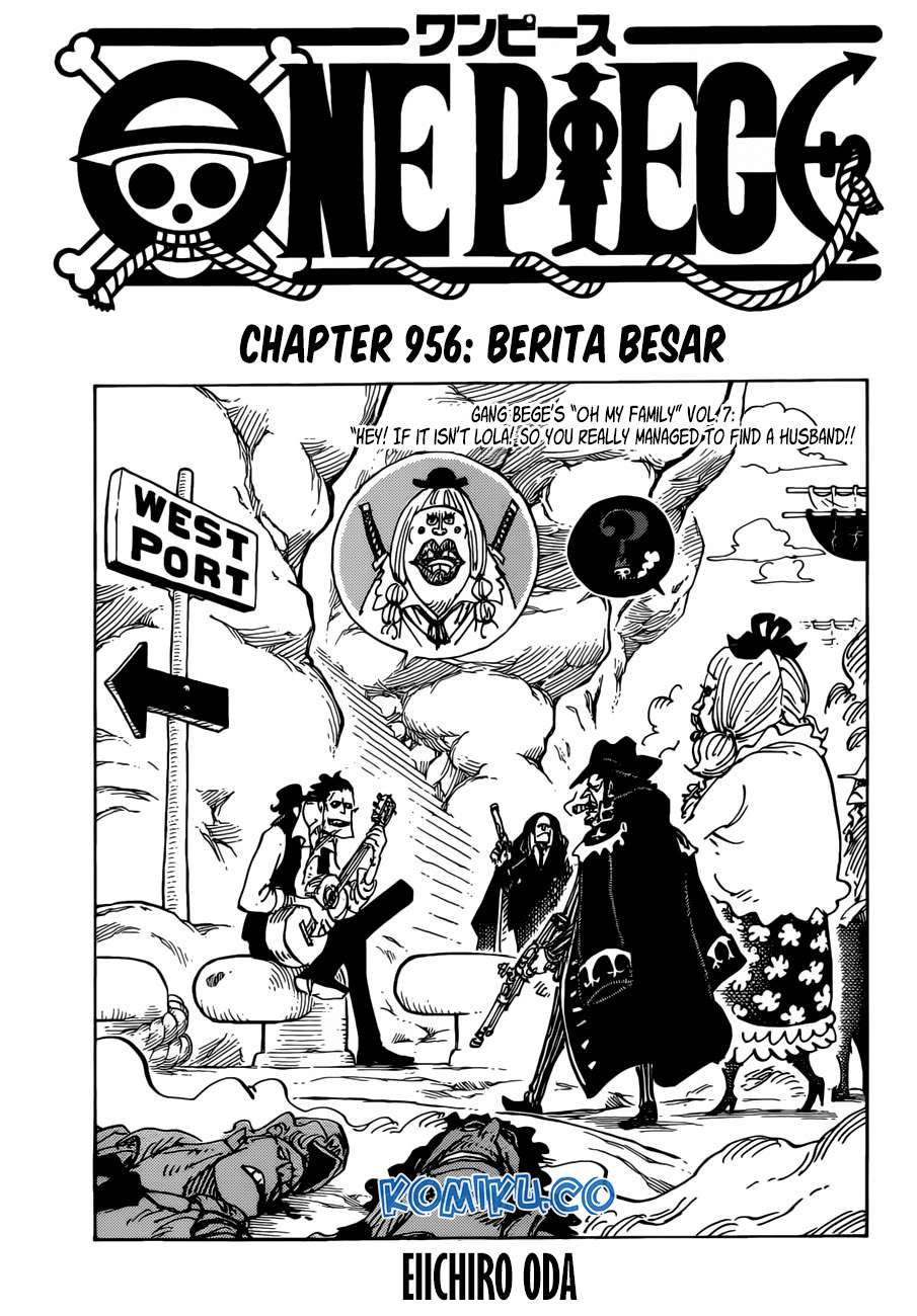 Baca Manga One Piece Chapter 956 Gambar 2