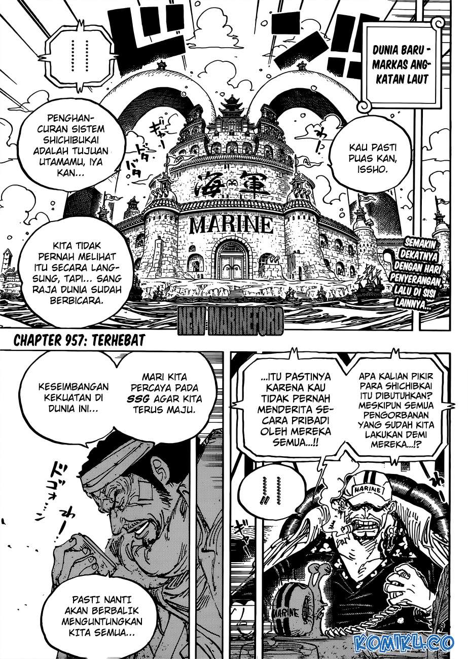One Piece Chapter 957 4
