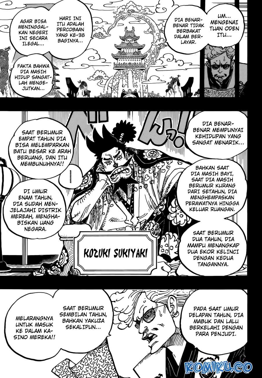 One Piece Chapter 960 8