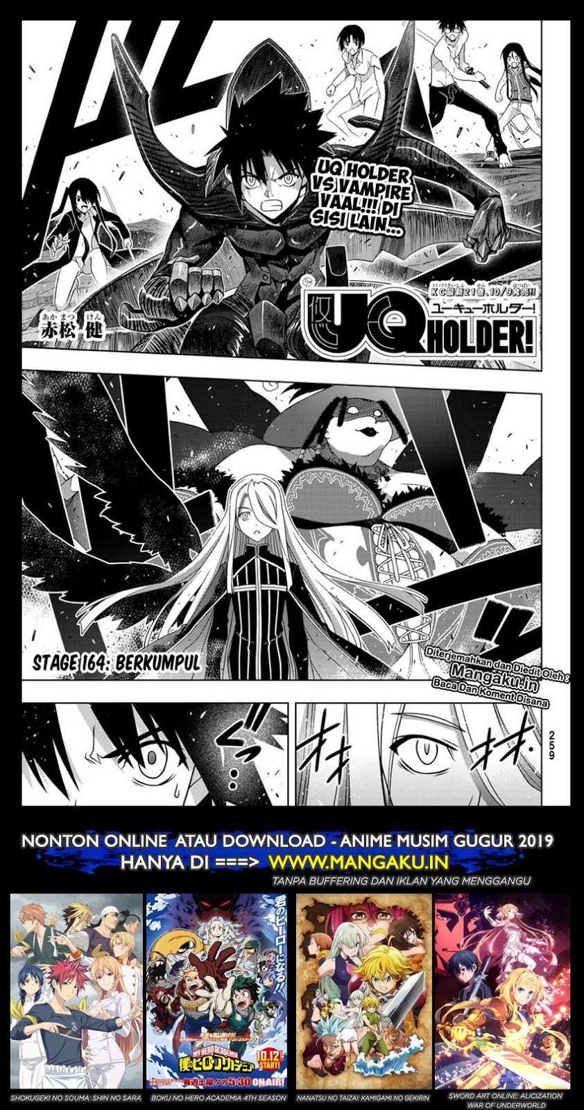 Baca  UQ Holder! Chapter 164.1 Gambar 2