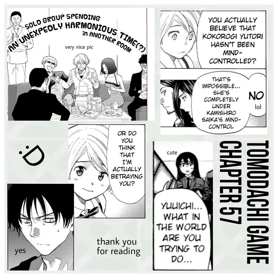 Tomodachi Game Chapter 57 Gambar 37
