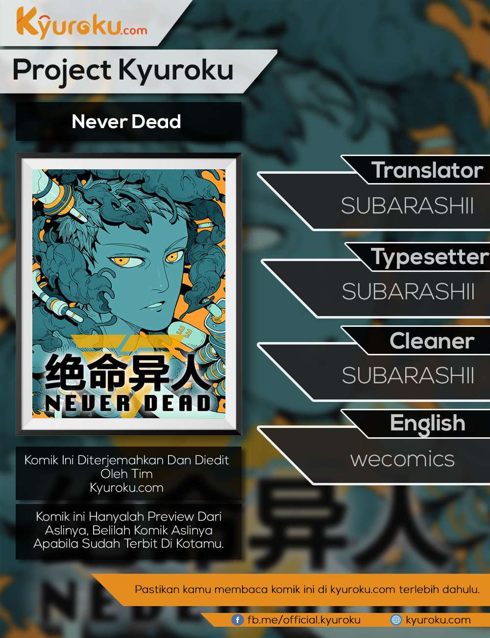 Baca Komik Never Dead Chapter 33 Gambar 1