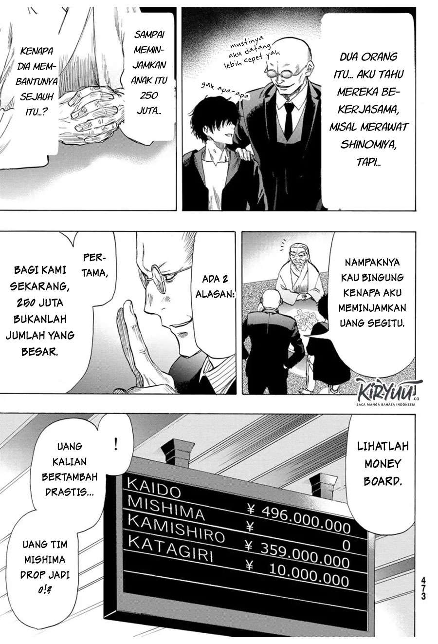 Tomodachi Game Chapter 58 Gambar 10