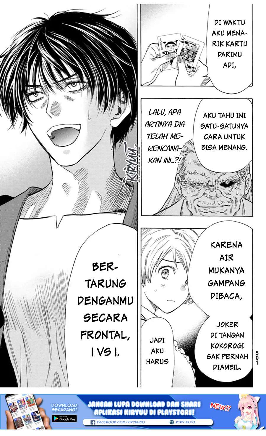 Tomodachi Game Chapter 58 Gambar 37