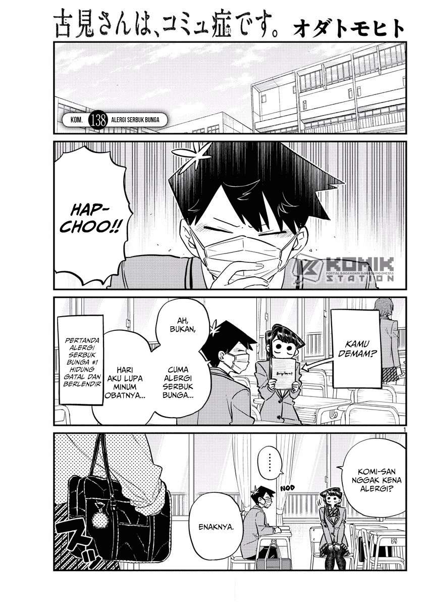 Baca Komi-san wa Komyushou Desu Chapter 138 Gambar 2
