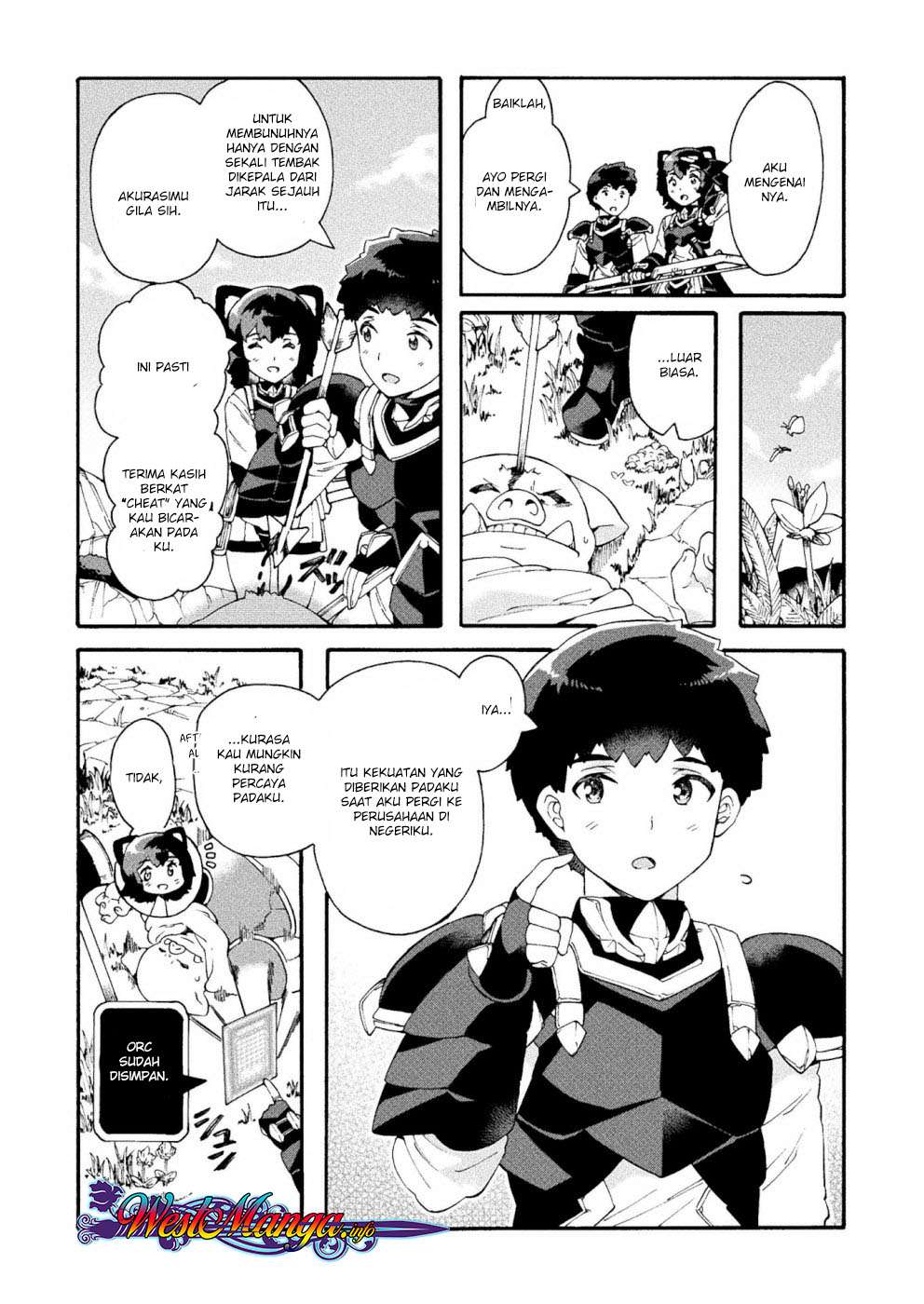 NEET dakedo Hello Work ni Ittara Isekai ni Tsuretekareta Chapter 17 Gambar 11