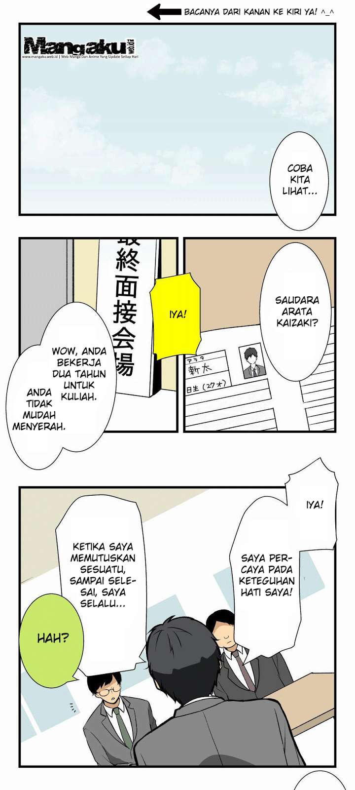 Baca Komik ReLIFE Chapter 01 Gambar 1