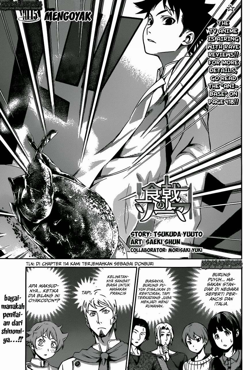 Baca Shokugeki no Souma Chapter 115 Gambar 2