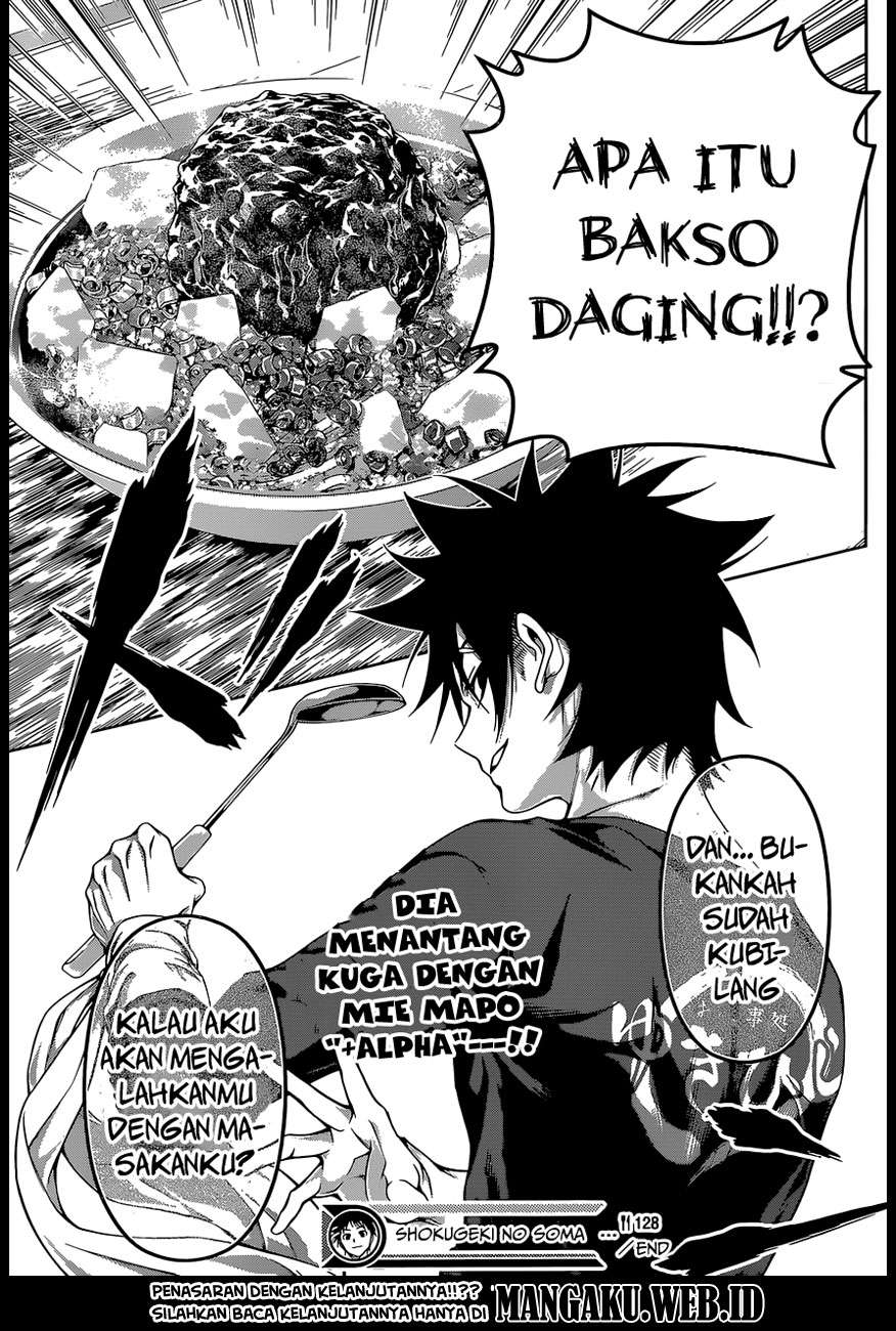 Shokugeki no Souma Chapter 128 Gambar 19