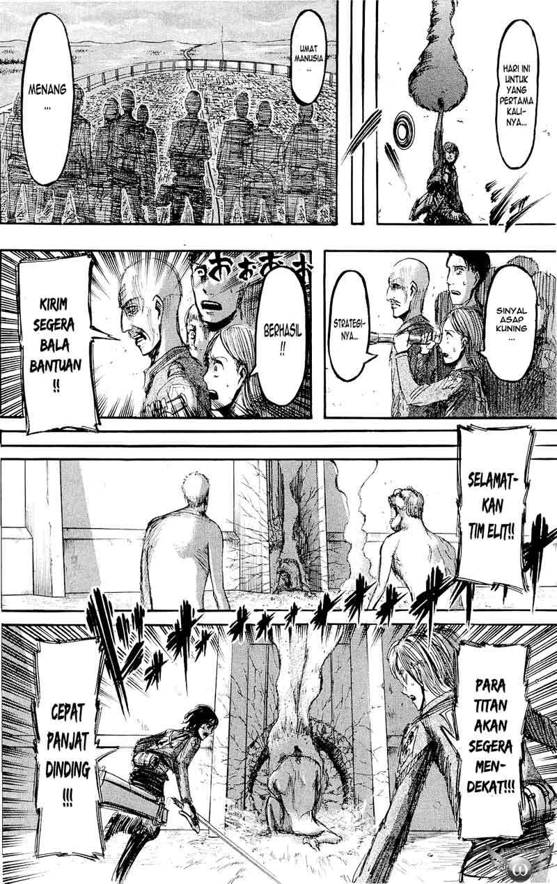 Shingeki no Kyojin Chapter 14 Gambar 39