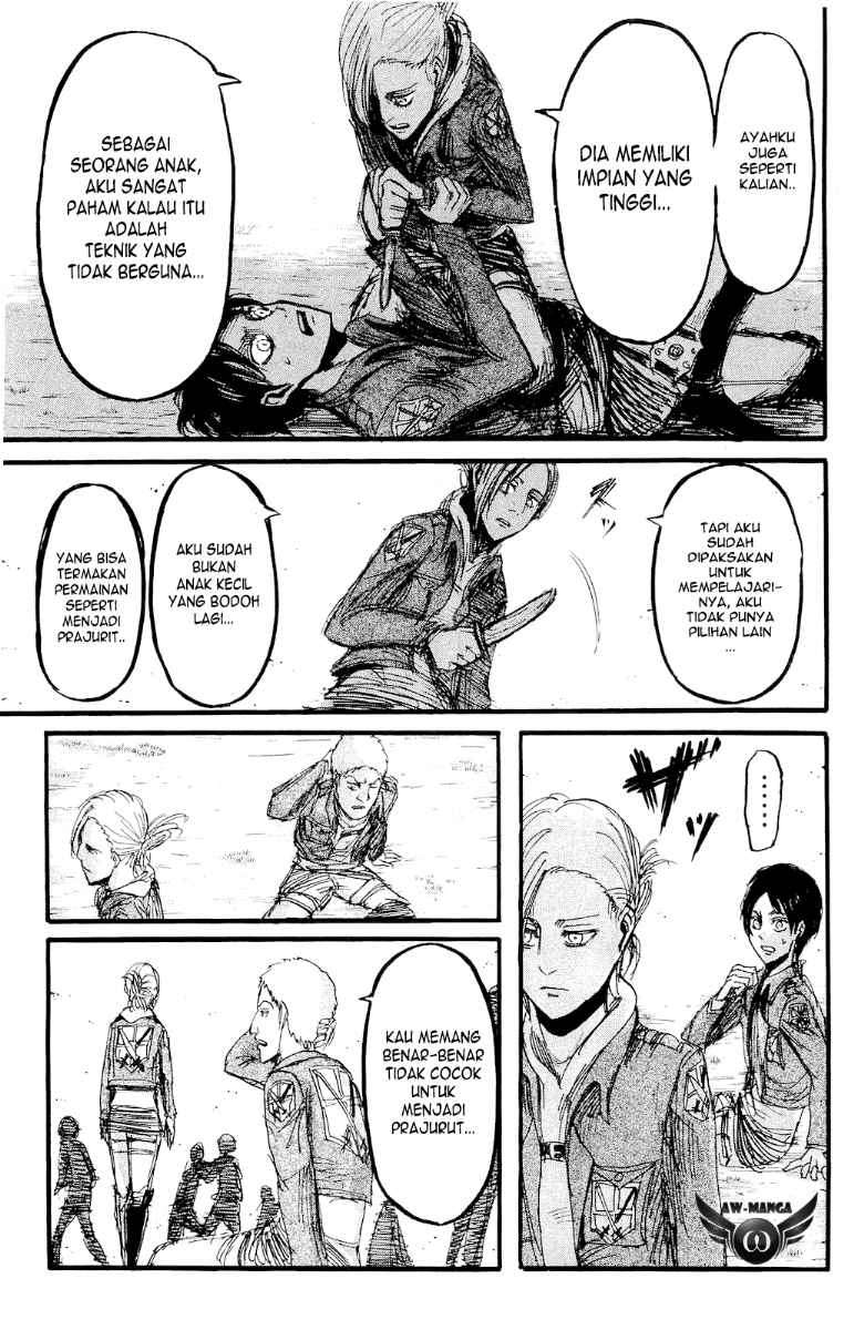 Shingeki no Kyojin Chapter 17 Gambar 25