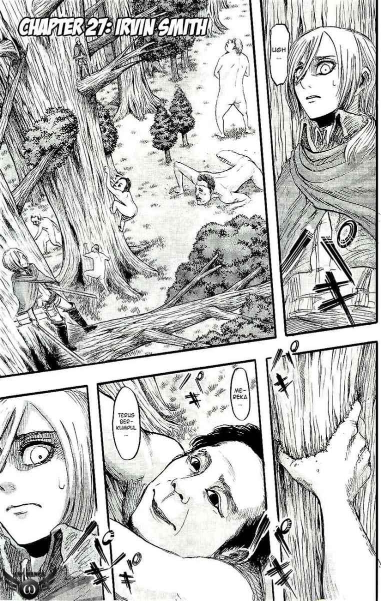 Shingeki no Kyojin Chapter 27 Gambar 4