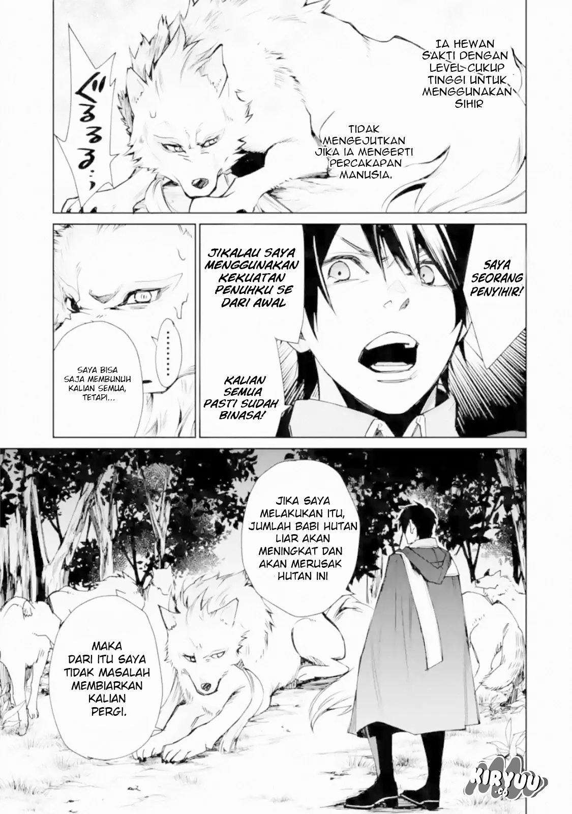 Saikyou no Madoshi. Hisa ni Ya wo Ukete Shimatta no de Inaka no Eihei ni Naru Chapter 02.2 Gambar 12