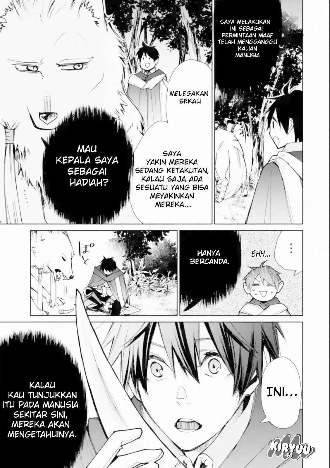 Saikyou no Madoshi. Hisa ni Ya wo Ukete Shimatta no de Inaka no Eihei ni Naru Chapter 02.2 Gambar 16