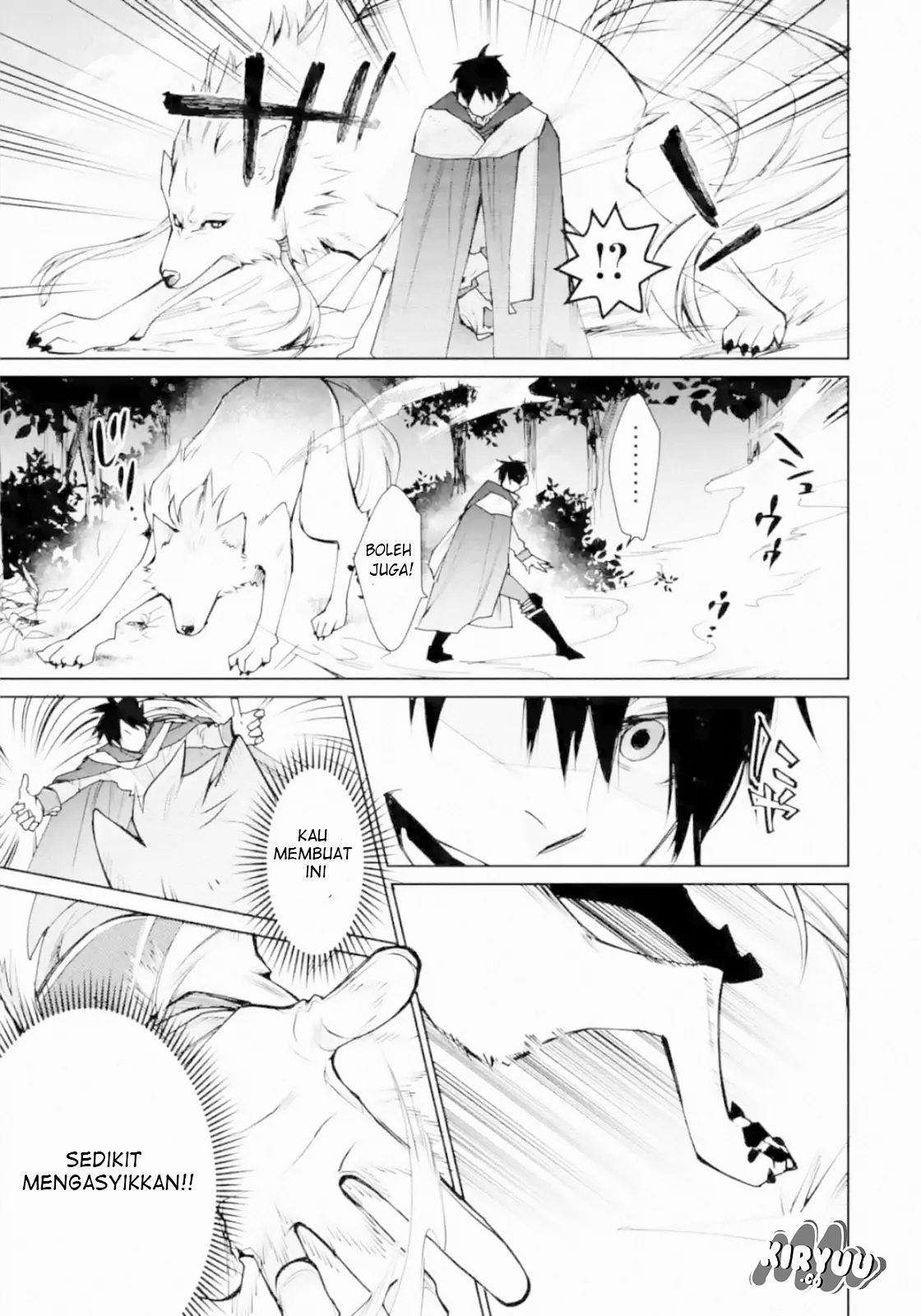 Saikyou no Madoshi. Hisa ni Ya wo Ukete Shimatta no de Inaka no Eihei ni Naru Chapter 02.2 Gambar 9