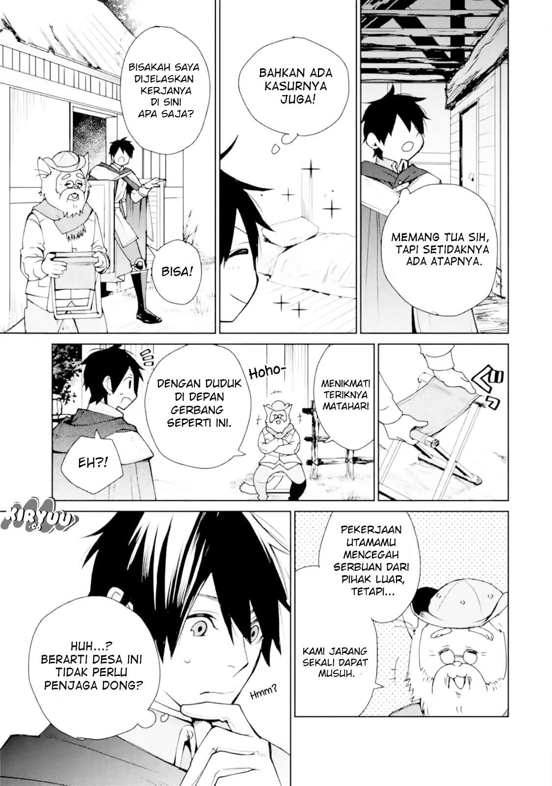 Saikyou no Madoshi. Hisa ni Ya wo Ukete Shimatta no de Inaka no Eihei ni Naru Chapter 2.1 Gambar 11