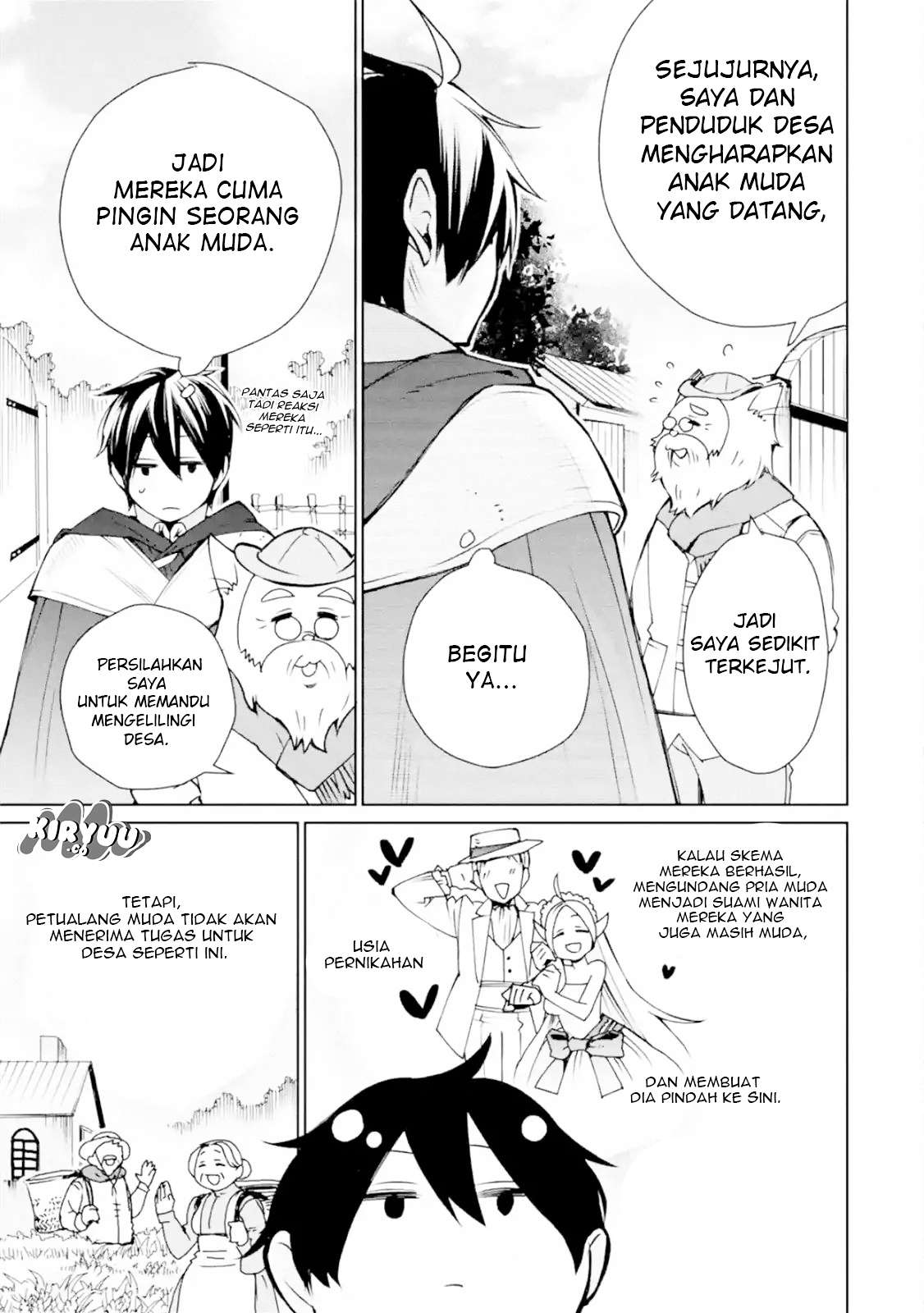 Saikyou no Madoshi. Hisa ni Ya wo Ukete Shimatta no de Inaka no Eihei ni Naru Chapter 2.1 Gambar 13