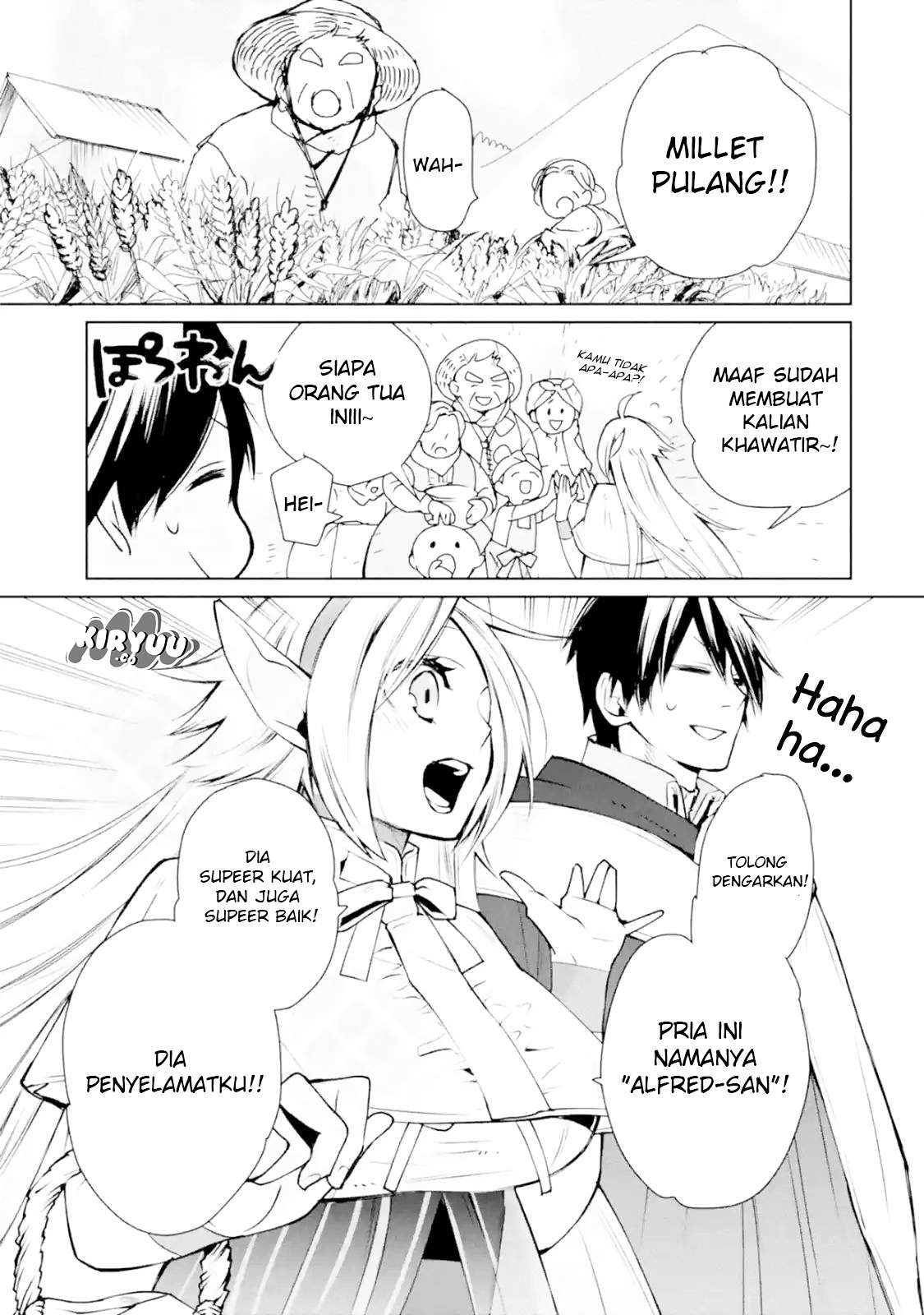 Saikyou no Madoshi. Hisa ni Ya wo Ukete Shimatta no de Inaka no Eihei ni Naru Chapter 2.1 Gambar 6