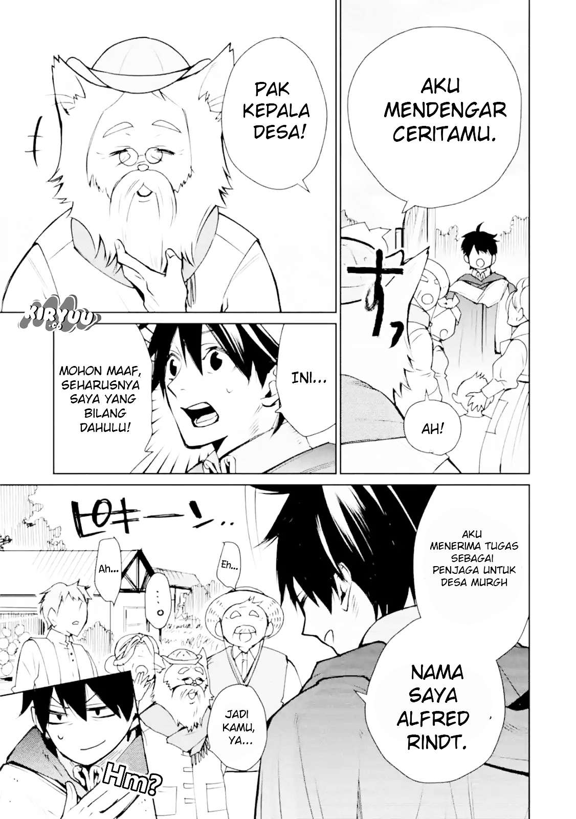 Saikyou no Madoshi. Hisa ni Ya wo Ukete Shimatta no de Inaka no Eihei ni Naru Chapter 2.1 Gambar 8