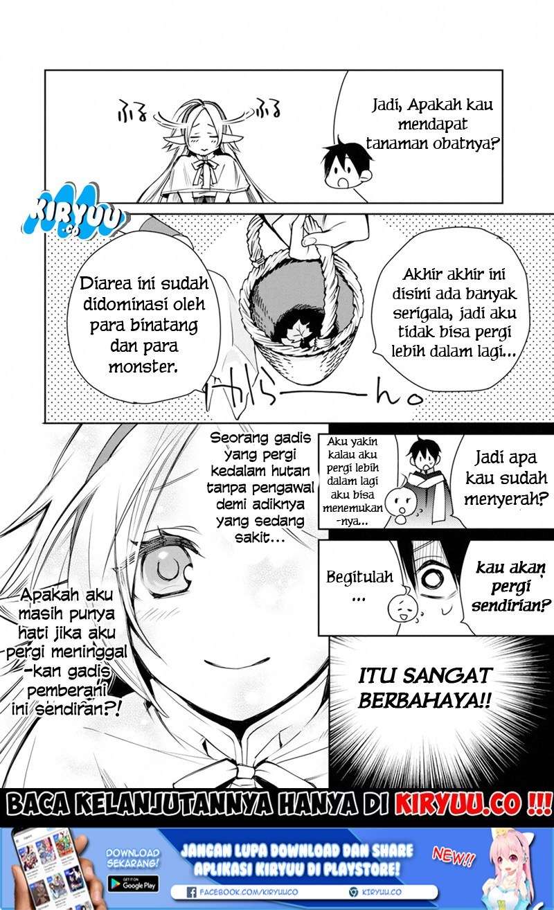 Saikyou no Madoshi. Hisa ni Ya wo Ukete Shimatta no de Inaka no Eihei ni Naru Chapter 1.2 Gambar 12