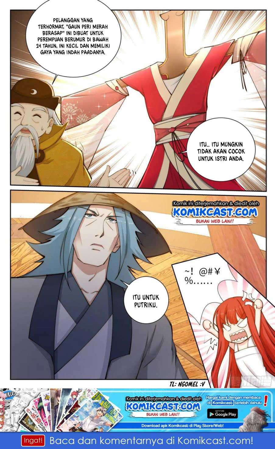 Against the Gods Chapter 50 Gambar 16
