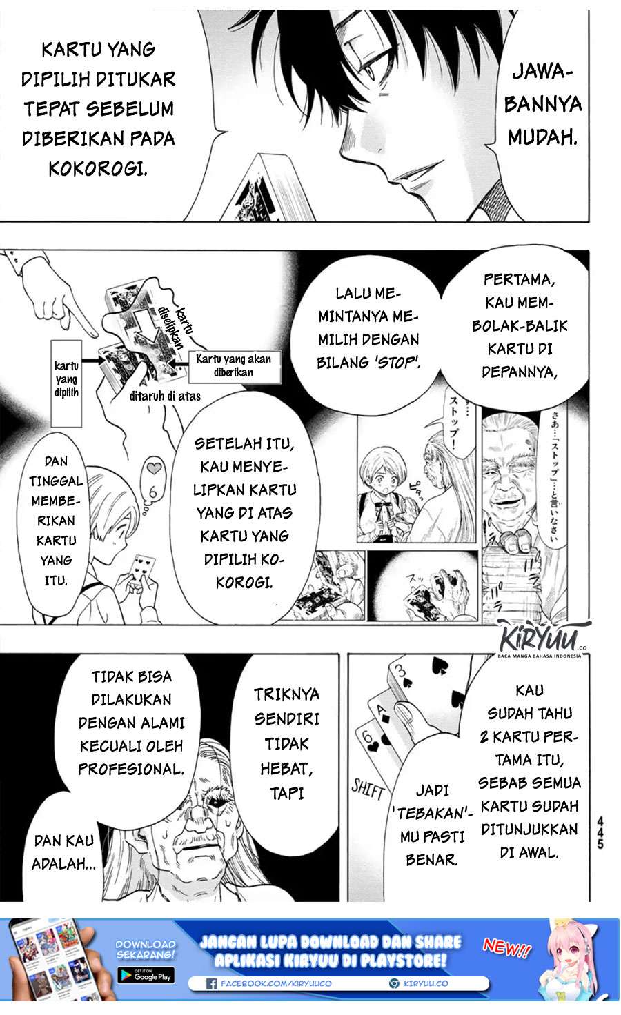 Tomodachi Game Chapter 60 Gambar 19