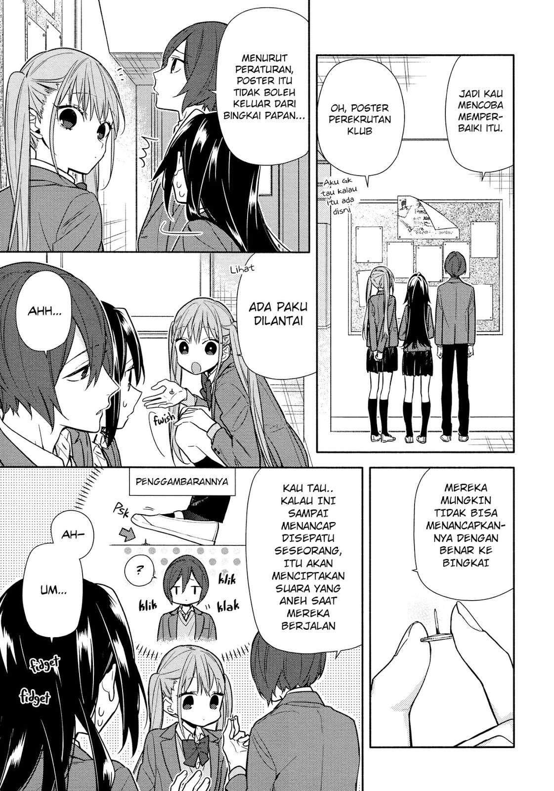 Horimiya Chapter 105 Gambar 6
