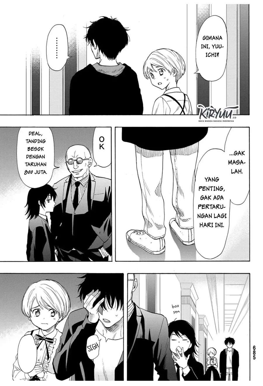 Tomodachi Game Chapter 61 Gambar 17