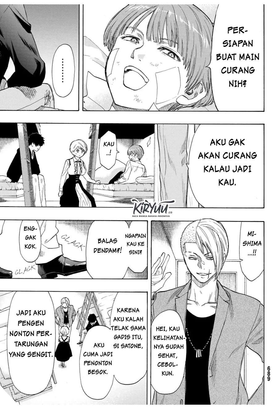 Tomodachi Game Chapter 61 Gambar 21