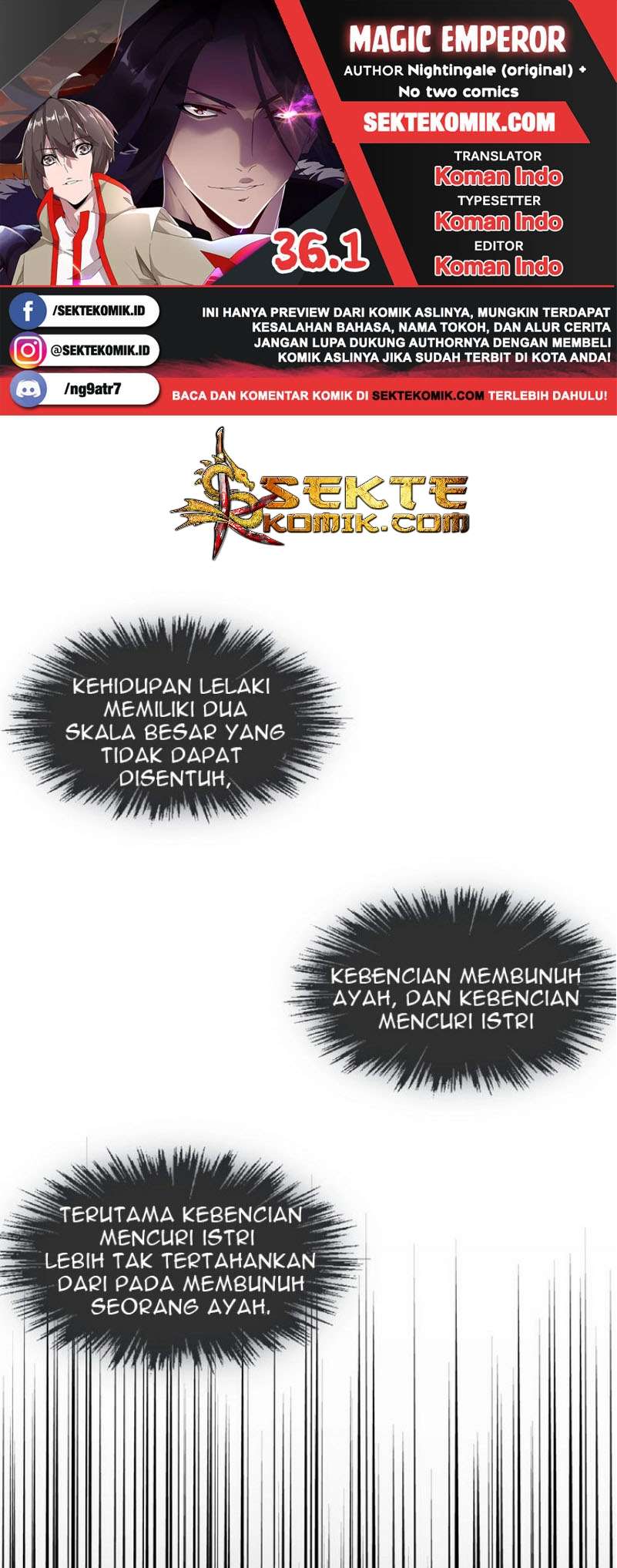 Baca Komik Magic Emperor Chapter 36 Gambar 1