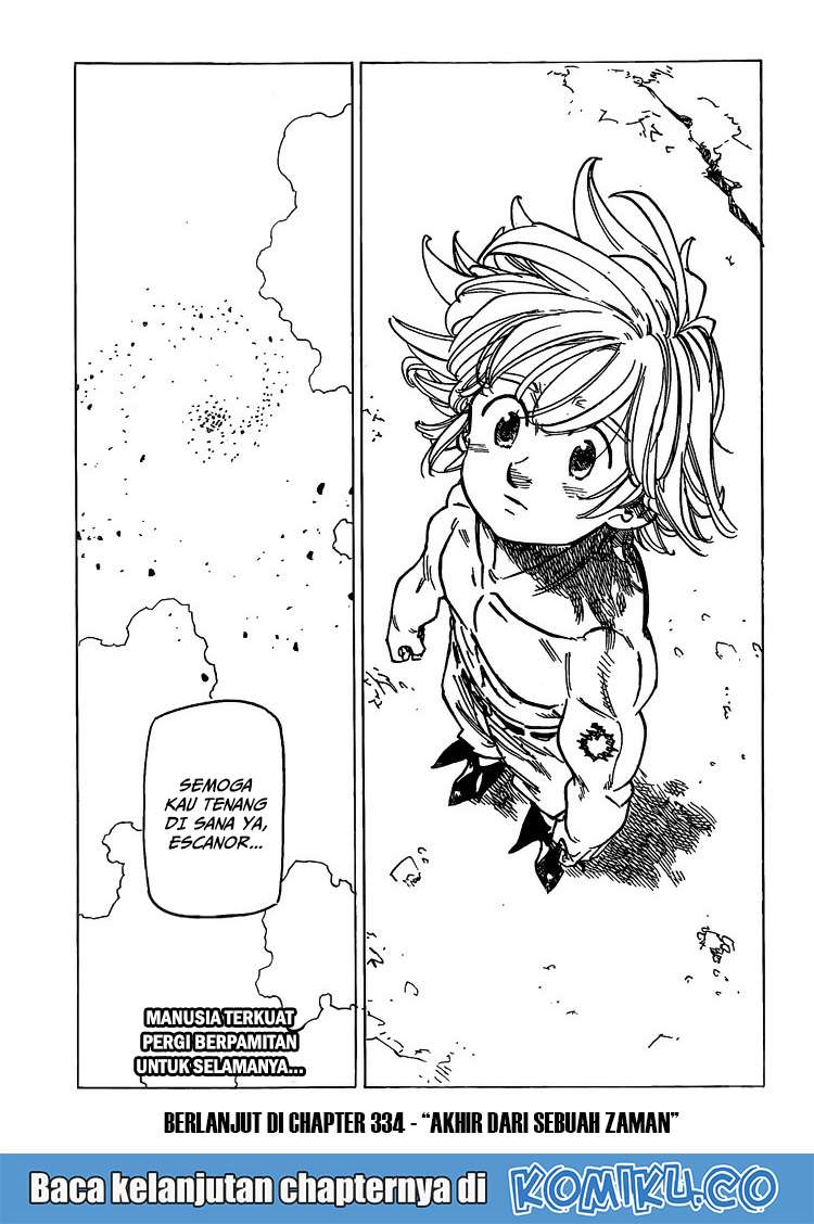 Nanatsu no Taizai Chapter 333 Gambar 17