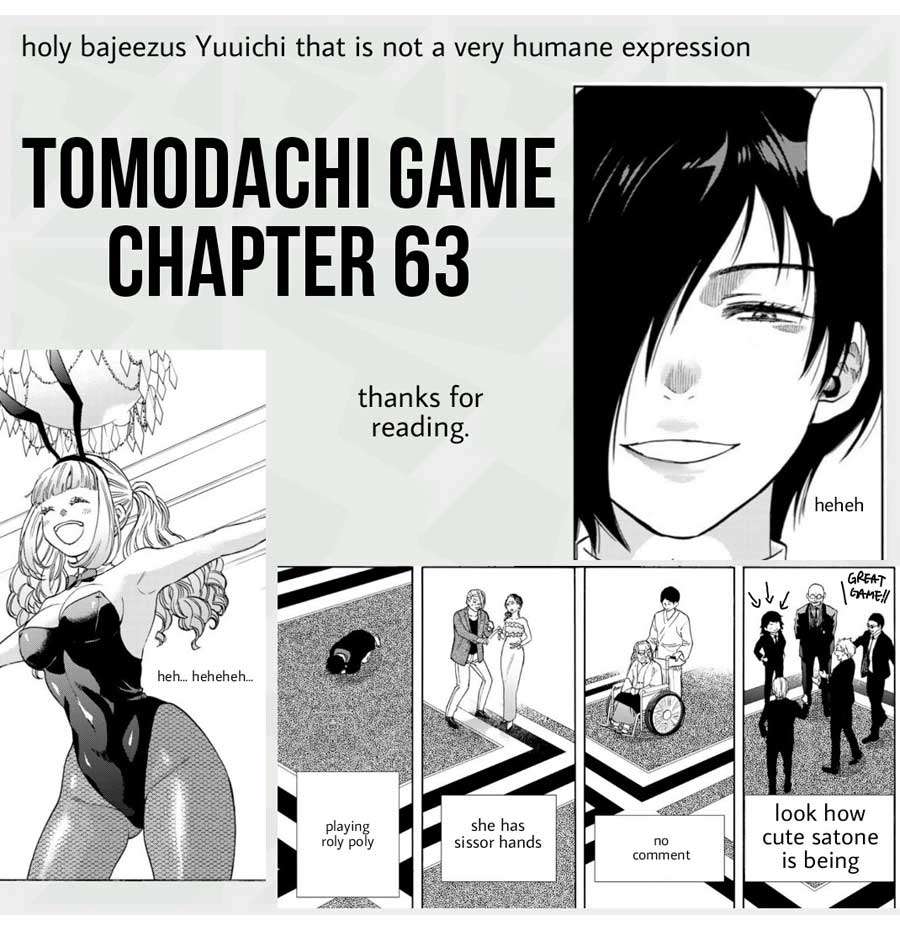 Tomodachi Game Chapter 63 Gambar 36