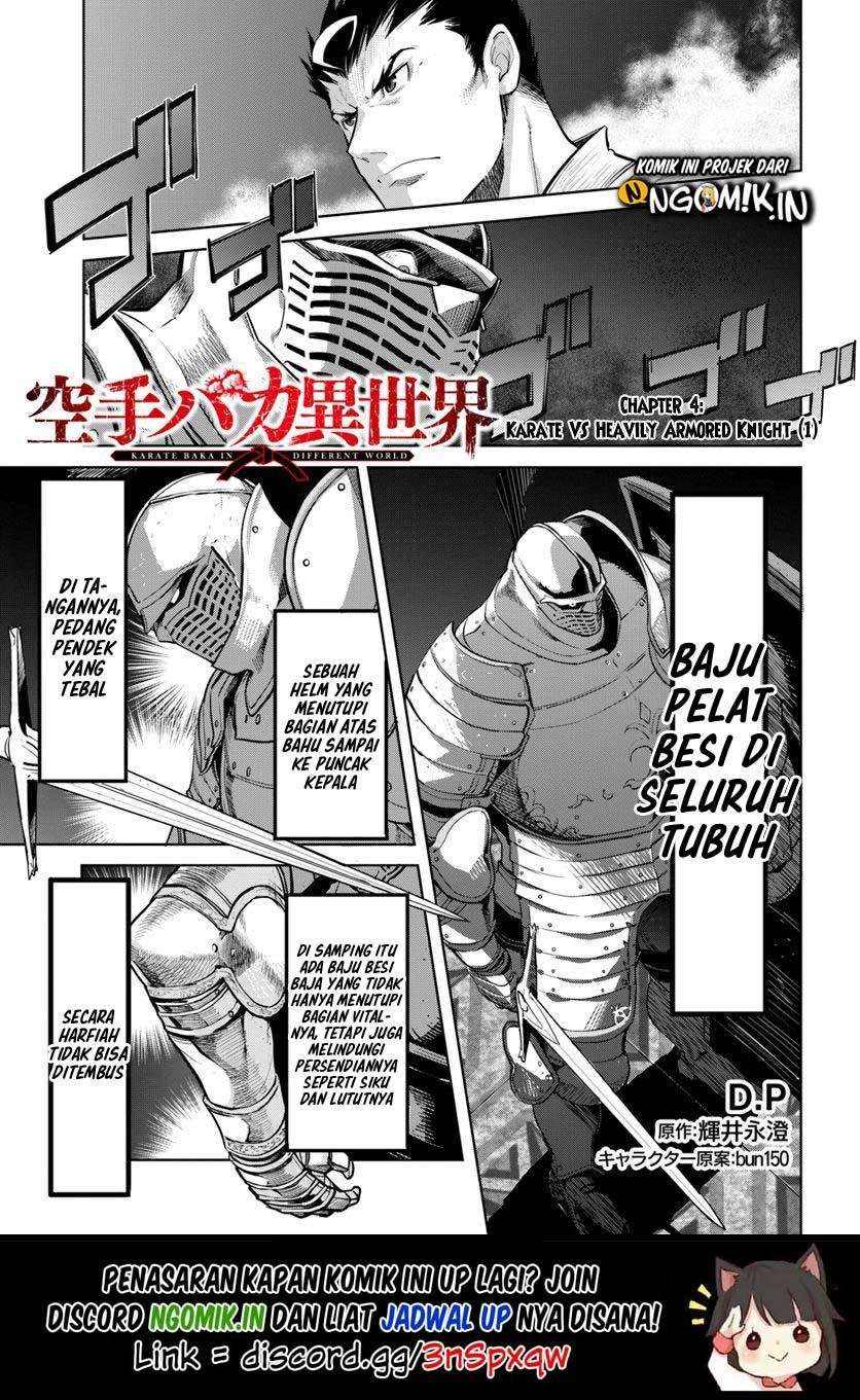 Baca  Karate Baka Isekai Chapter 4 Gambar 2