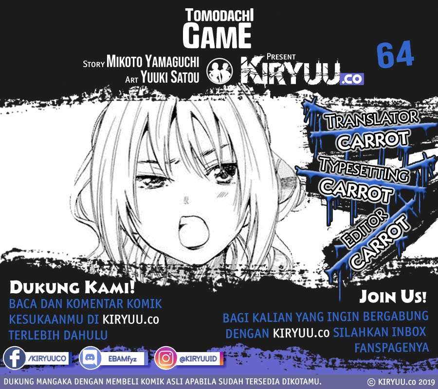 Baca  Tomodachi Game Chapter 64 Gambar 2